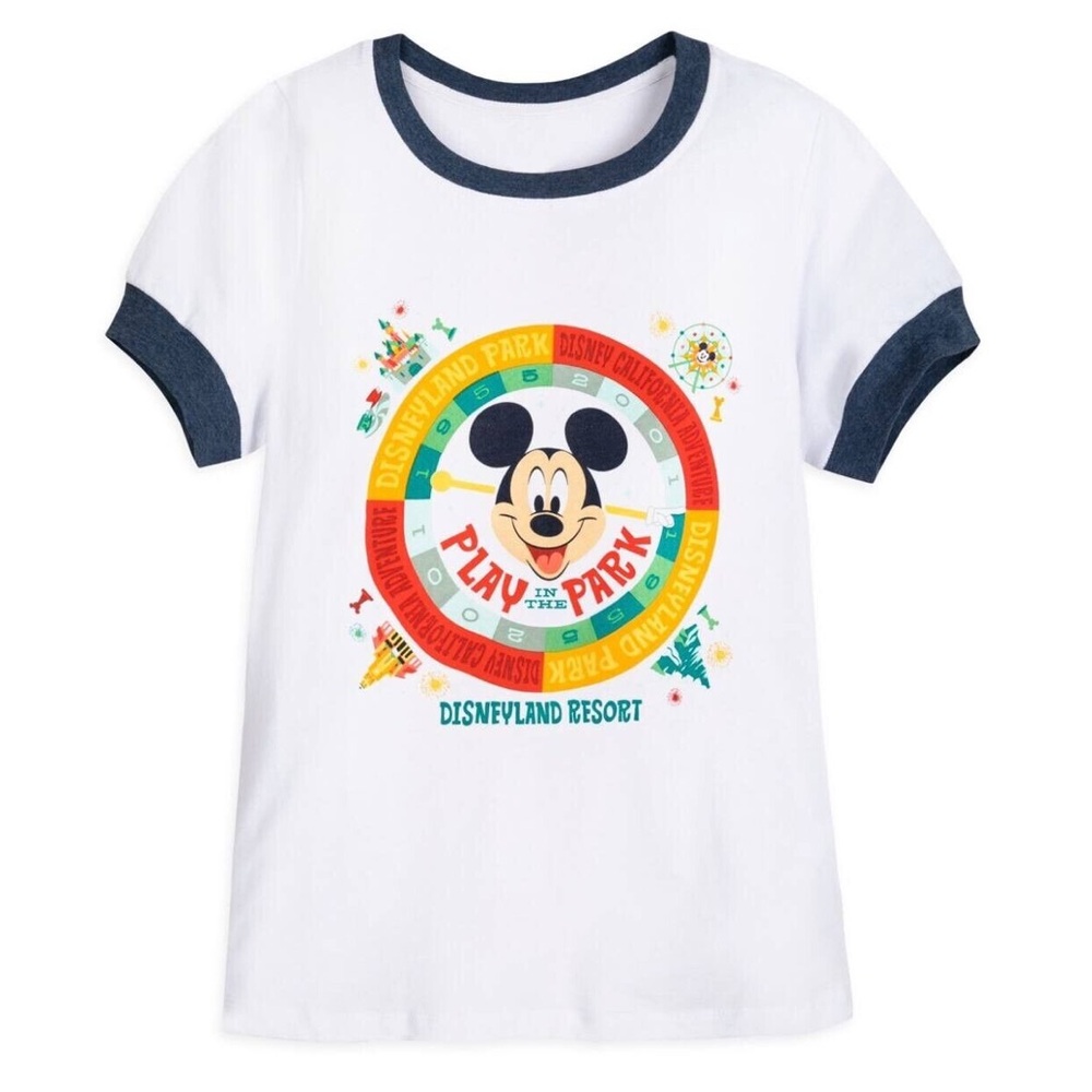 Disney Parks “play in the park” Disneyland Resort ringer t-shirt